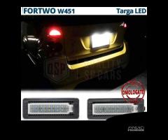 Luci Targa Led Smart Fortwo W451 Canbus 18 LED