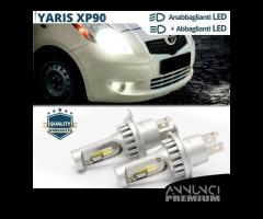 LAMPADINE LED H4 Per Toyota Yaris 05-11 6500K