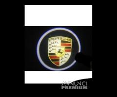 PORSCHE Boxter PROIETTORI LOGO LED luci SOTTOPORTA - 6