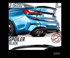 BMW Serie 3 G20 SPOILER Posteriore Alettone NERO