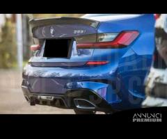 BMW Serie 3 G20 SPOILER Posteriore Alettone NERO