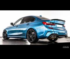 BMW Serie 3 G20 SPOILER Posteriore Alettone NERO