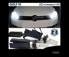 Kit Anabbaglianti LED H7 VW GOLF 6 6500K No Errore