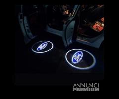 Proiettori LED Logo FORD S MAX Luci Cortesia