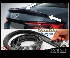 SPOILER Posteriore Audi A3 sedan A4 A5 CARBONIO