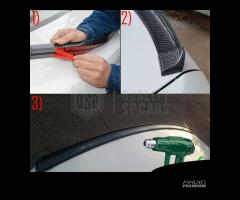 SPOILER Posteriore Audi A3 sedan A4 A5 CARBONIO