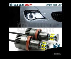 ANGEL EYES LED H8 Per BMW SERIE 6 E63 E64 dal 2007