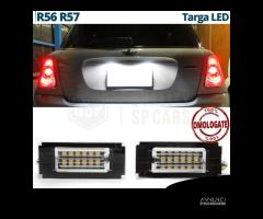 Placchette Luci Targa LED FULL MINI COOPER R56 R57