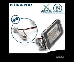 Placchette Luci Targa LED FULL MINI COOPER R56 R57