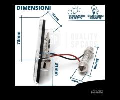 Placchette Luci Targa LED FULL MINI COOPER R56 R57 - 9