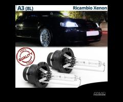 Lampadine Ricambio XENON D2S per Audi A3 8L 6000K