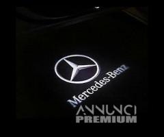 Proiettori LED logo Sottoporta Mercedes CLA E CLS