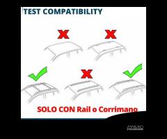 Barre Tetto Portatutto per Audi A6 C5 Allroad