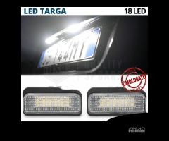 Placche Luci Targa LED per Mercedes E C CLS SLK