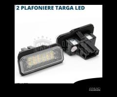 Placche Luci Targa LED per Mercedes E C CLS SLK