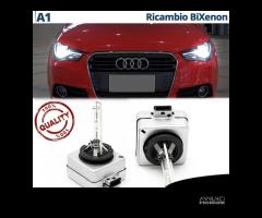 2 Lampadine BIXENON D3S per Audi A1 Ricambio 6000K