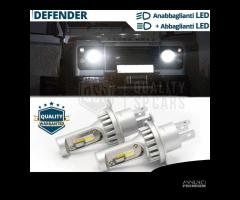 LAMPADINE LED H4 Per LAND ROVER DEFENDER 6500K