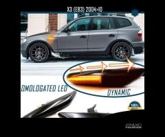 Frecce Laterali LED Sequenziali BMW X3 E83 No Erro