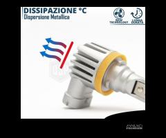 Lampada Full LED H16 Luce Bianca 6500K 4000LM - 10