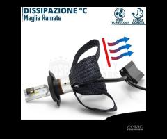 Kit LED H4 per FIAT FIORINO 3 Anabbaglianti + Abba - 10