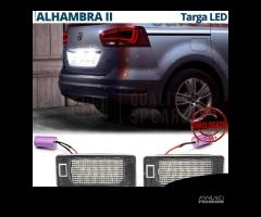 Placchette Luci Targa LED Seat Alhambra II CANbus