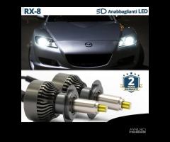 KIT LED H7 per Mazda RX-8 Fari LENTICOLARI 12000LM