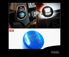 PULSANTE start stop BLU per BMW serie 1 2 3 4 5 X