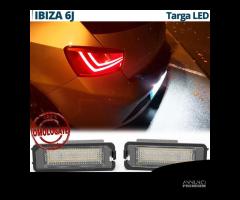 Luci Targa LED per Seat Ibiza 6J Placchette CANbus