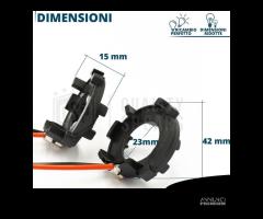 ADATTATORI KIT LED H7 per Mercedes CLASSE V W447 - 9