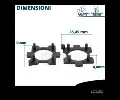 Mitsubishi Outlander ADATTATORI montaggio KIT LED - 7