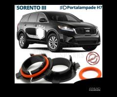 ADATTATORI montaggio KIT LED H7 per Kia Sorento 3