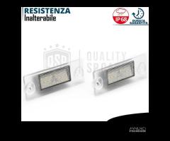 PLACCHE Luci Targa LED per AUDI A3 8L A4 B5 Canbus - 9