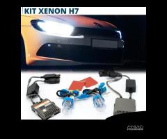 KIT XENON H7 Luci Bianche 6000K PROFESSIONALE 65W