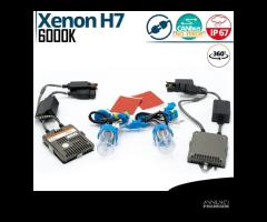 KIT XENON H7 Luci Bianche 6000K PROFESSIONALE 65W