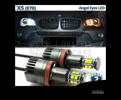 ANGEL EYES LED BMW X5 E70 Posizioni Bianche 120W