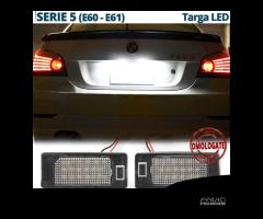 PLACCHE Luci TARGA 24 LED BMW SERIE 5 E60 E61 E39