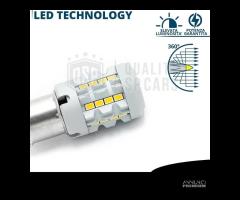 Lampadine LED P21W BA15S CANbus Luce Bianca Potent - 9