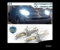 Kit LED H4 Per CITROEN C1 Luci CANbus 6500K 8000LM