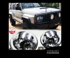 Coppia Fari FULL LED Nissan Patrol GR Angel Eyes