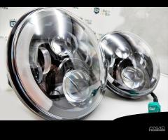 Coppia Fari FULL LED Nissan Patrol GR Angel Eyes