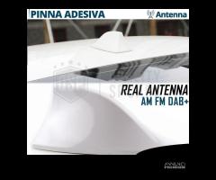 Antenna PINNA BIANCA per SKODA SEGNALE AM FM DAB