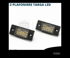 Placchette Luci Targa LED VW Bora 18 LED CANbus