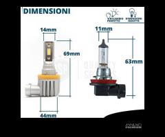 Luci di Posizione LED ANGEL EYES BMW X1 E84 6500K