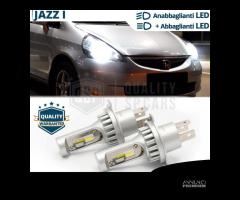 Lampade LED H4 Per HONDA JAZZ 1 Luci 6500K 8000LM