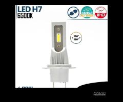 Lampada Led H7 per MOTO Luce Potente 6.500K 4.000L