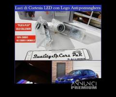 2 PROIETTORI portiere LED Luci LOGO M3 BMW SERIE 3