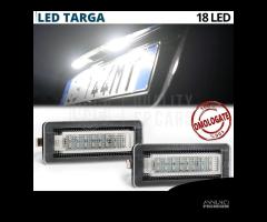 2 Placche TARGA Full LED per Smart Fortwo 18 LED