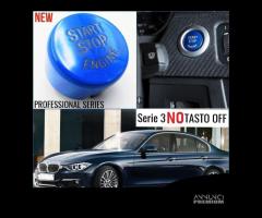 BMW SERIE 3 F30 F31 PULSANTE start BLU accensione