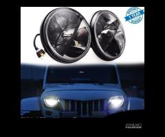 Coppia FARI LED JEEP WRANGLER JK Bianco Ghiaccio