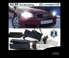 Kit LED H7 AUDI A3 8P Anabbaglianti CANbus 6500K